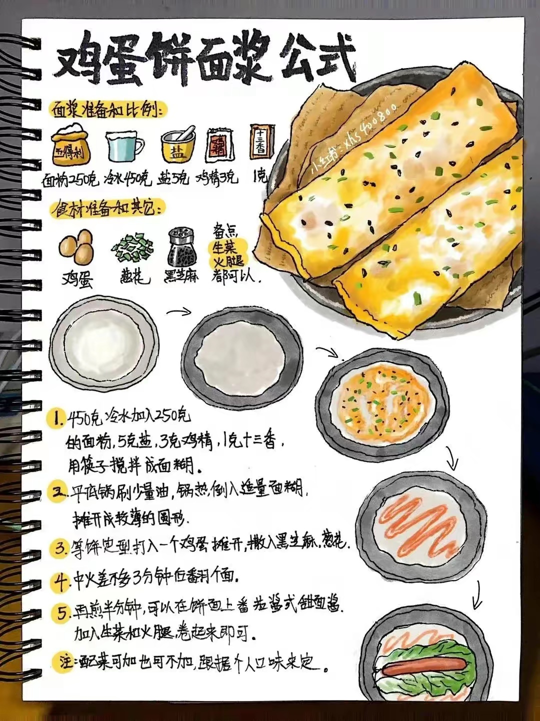 鸡蛋饼