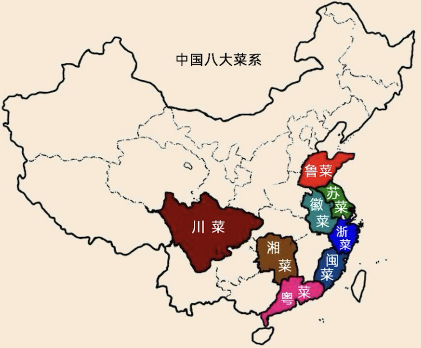 八大菜系 八大菜系